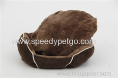 Self-warming soft pet dog bed