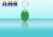 Waterproof Contactless Rfid Key Tag Green With 10 Years Endurance