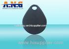 Mini Round HF Rfid Laundry Tag 13.56 MHZ ISO14443A certificate for Garment