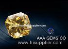 VVS1 Classic Created Fancy Moissanite 3 Carat In Yellow Color