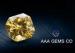 VVS1 Classic Created Fancy Moissanite 3 Carat In Yellow Color