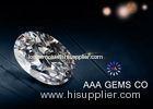 Oval Cutting Shape Colorless Moissanite Loose Stones For Necklace