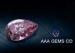 High Hardness Pear Shaped Moissanite Pink For Ring / Earring
