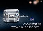 Colorless Emerald Cut Moissanite Loose Stones Forever Brilliance Grade