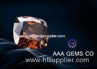Custom Brown Classic Moissanite 3 Carat 5mm Cushion Cutting