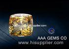 1.5 Carat Cushion Cut Moissanite Light Yellow a To AAAAA Grade
