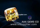 Fashionable Gemstone Cushion Cut Moissanite Yellow 1.0mm -16mm