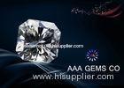 VVS1 Lab Diamond Asscher Cut Moissanite Colorless Polished Good