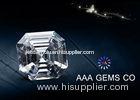 Colorless Lab Created Moissanite Asscher Cutting Shape 4.5 MM