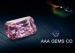Custom Pink Moissanite Loose Stones Radiant Cutting 5mm x 7mm
