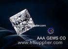 VVS1 Super White Moissanite For Princess Square Cutting Shape 6.5mm