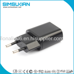 5v 2a usb wall charger for mobile phone