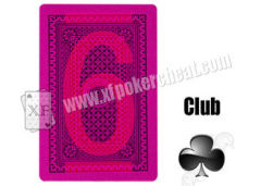 Magic Props Silver Paper Invisible Playing Cards /Gambling Cheat Marked Poker Cards