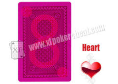 Magic Props Silver Paper Invisible Playing Cards /Gambling Cheat Marked Poker Cards