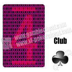 Gambling Cheat 3A Paper Marked Invisible Playing Cards For UV Contact Lenses