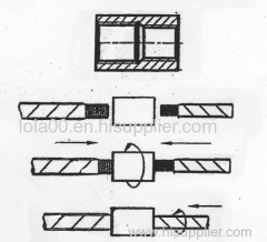 Upset forging rebar coupler Reducing Rebar Coupler