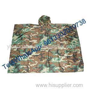 Army Green Navy blue digital Desert camouflage nylon oxford polyester military poncho