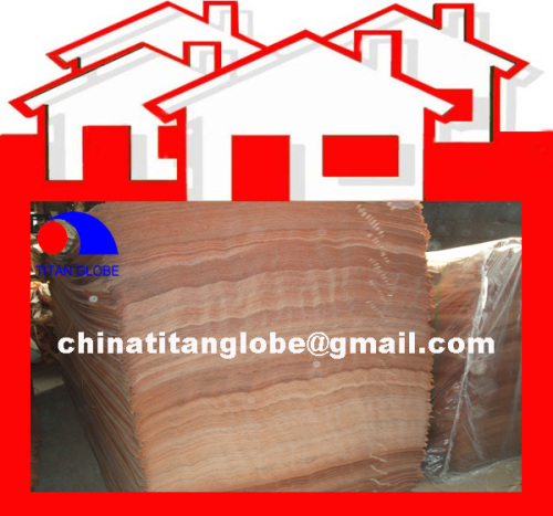 0.6mm Veneer Sheet Hardwood Veneer Face / MLH Veneer / Face Veneer From Linyi - Titan Globe