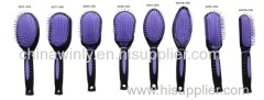 Black Plastic Professional Hairbrush