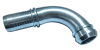 Carbon steel hose fitting covered Cr6+ free zinc plating