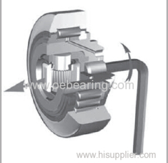 Combined Bearing adjustable by screw for steel sections