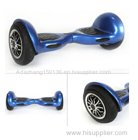 10 inch black two wheels chargeable electric self-balancing scooter