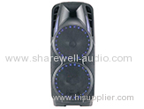 Dual 15 Inch China Speaker Manufacturer Loudspeaker Box