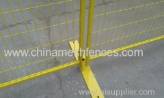 Colourful PVC or Powder-coating Portable Fence Panel