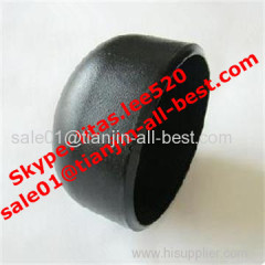 iron Carbon steel Pipe caps pipe fittings