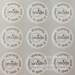 High Quality Custom Round Self Adhesive Fragile Paper Label Easy Broken Warranty Sticker Void If Broken