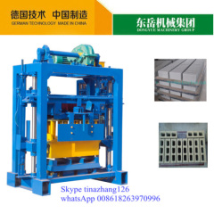 Small block construction making machinery