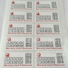 Custom Logo Printed Tamper Evident Warranty Sticker Security Self Destructive Adhesive Seal Labels
