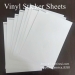 Factory Price A4 Size Eggshell Paper For Sale Matte White Destructible Vinyl Eggshell Sticker Sheets Raw Material