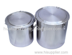 Water Usage and Steel Material bucket