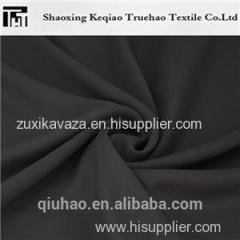 Polyester Black Nida Fabric