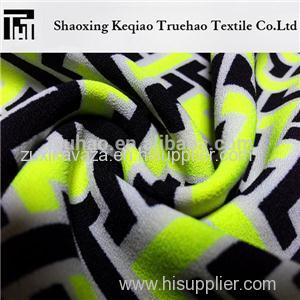 Printed Poly Spandex Fabric