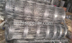 2.0m Height Galvanized Field Fencing Grassland Fence