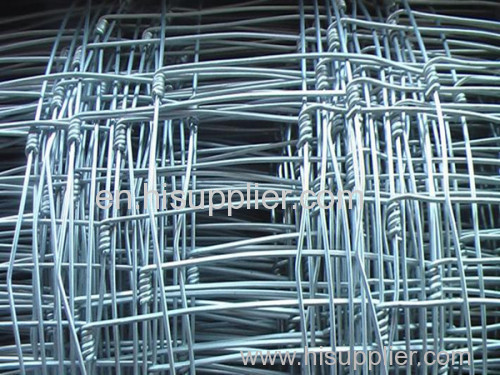 electro galvanized grassland Wire Fence for cattle , goat , deer , pig