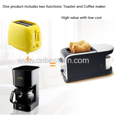 Newest Electric Breakfast Toaster & Coffee Maker 2 in 1 Bread and Coffee Machine As Seen On TV