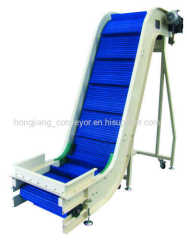 conveyor belt for meat processing bucket lifting conveyor