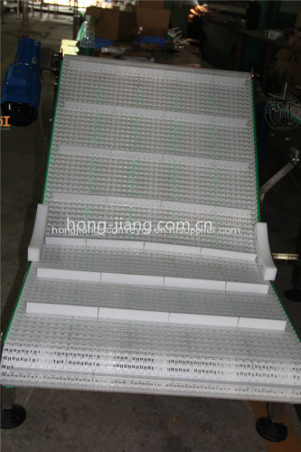 conveyor belt for meat processing bucket lifting conveyor