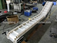 conveyor belt for meat processing bucket lifting conveyor