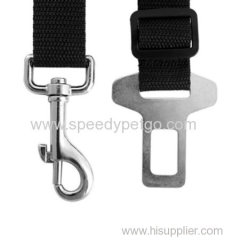Dog car safety belt with double Insert
