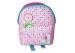 Kids Cute School Backpack Bag In Pink 600D Polyester With Heat Transfer Print