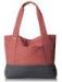 Coral Red Womens Tote Bags Shopping Shoulder Handbag 14.2x4.3x12.6 inch