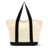 Natural Womens Tote Bags / Canvas Tote Bag Customized Reusable Eco Handbag