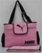 Pink Baby Diaper Nappy Bag Tote Mother Multifunctional Handbag With Changing Pad
