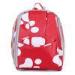 Red Baby Diaper Bag Travel Mommy Nappy Carry - On Backpack With Rubber Zipper Puller