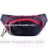 Zipper Travel Pouch Waist / Nylon Waist Pack Unisex Embroidery Logo