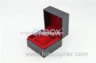 Square Specialty Leather Watch Boxes Recyclable Hot Stamping
